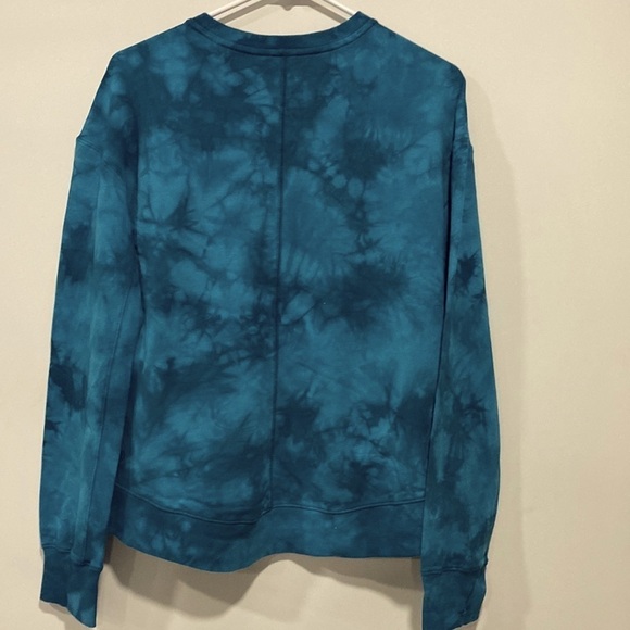 All In Motion Women's Teal French Terry Crewneck Sweatshirt Size XS - Picture 2 of 8